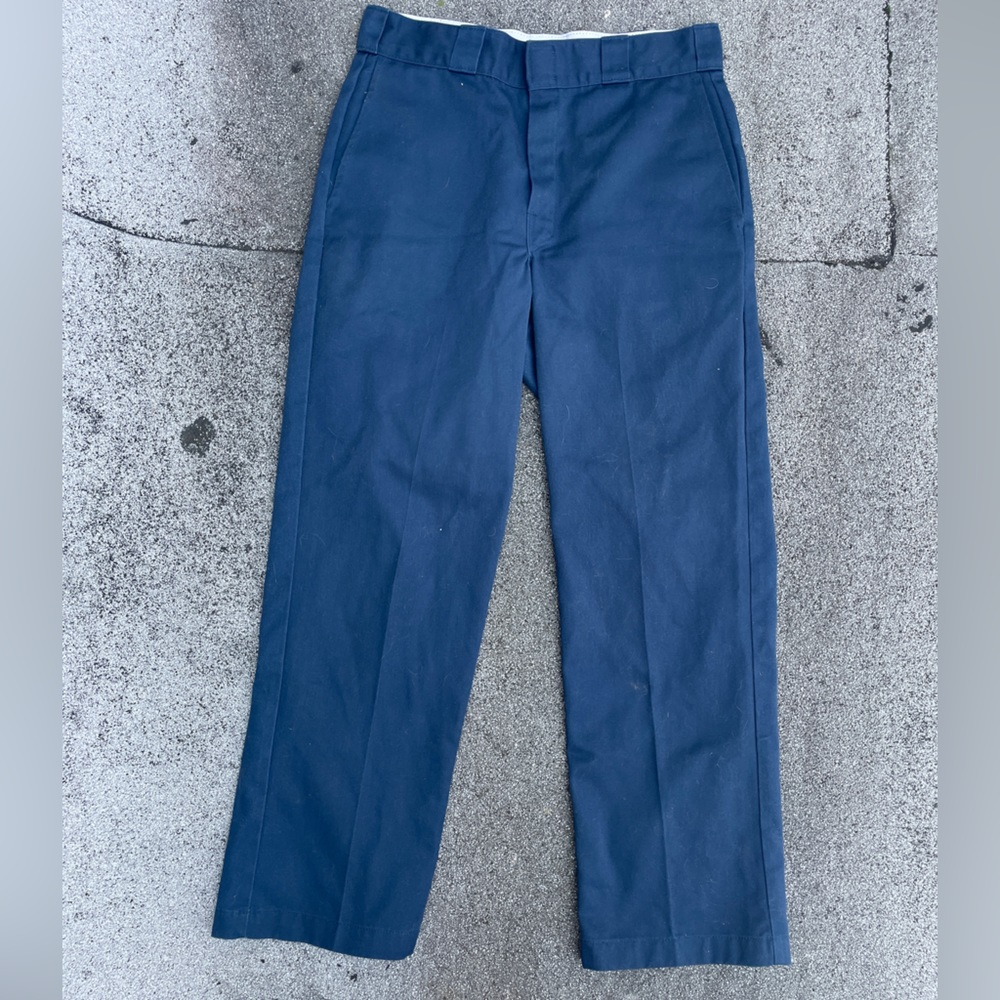 Dickies navy blue workwear casual pants 32x30
